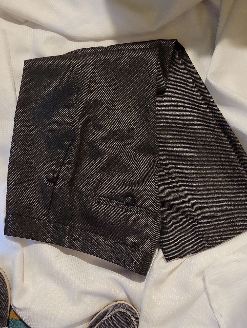 Banana Republic Women's Black And Silvee Boot Cut Pants